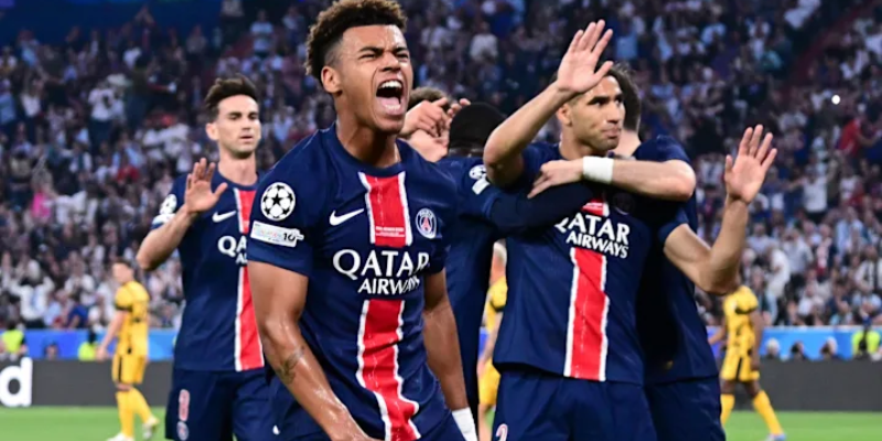 Appearances in Ligue 1, Europe, and cups