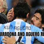 are maradona and aguero related