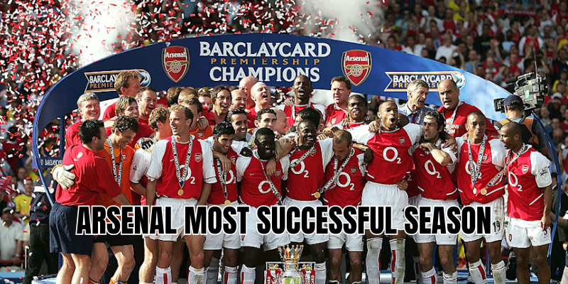 arsenal most successful season