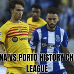 barcelona vs porto history champions league