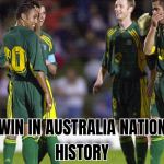 biggest win in australia national team history