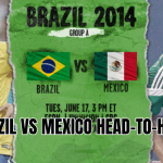 brazil vs mexico head-to-head