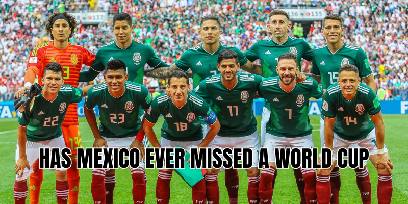 has mexico ever missed a world cup