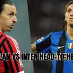 milan vs inter head-to-head