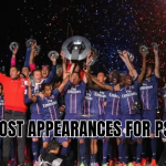 most appearances for psg
