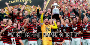 most assists in flamengo history