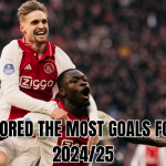 who scored the most goals for ajax 202425