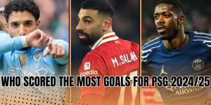 who scored the most goals for psg 202425
