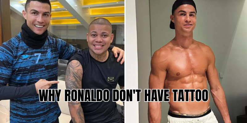 why ronaldo don't have tattoo