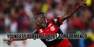 youngest player to play for flamengo